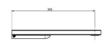 VITA 53899 - Wall-mounted spout by Rubinetterie Frattini - view 3
